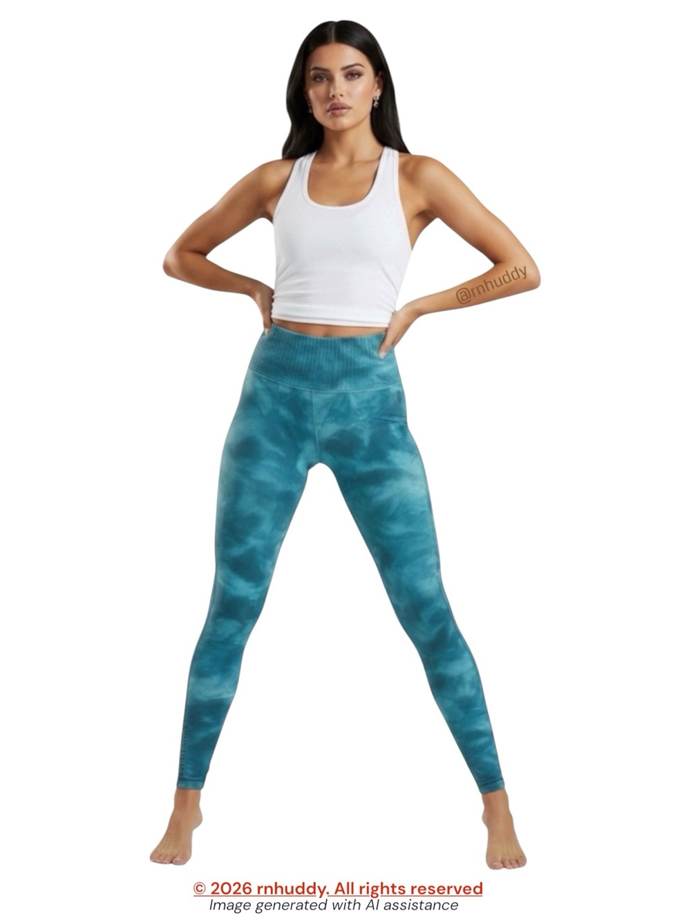 FP Movement XS/S blue tie dye Good Karma leggings